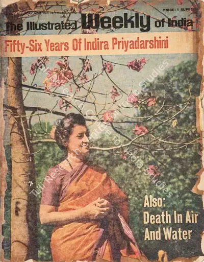 Khushwant Singh (Editor), The Illustrated Weekly of India, 1973, Magazine