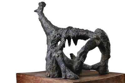 D.P. Roy Chowdhury (Artist), Animal, 1945, Sculpture