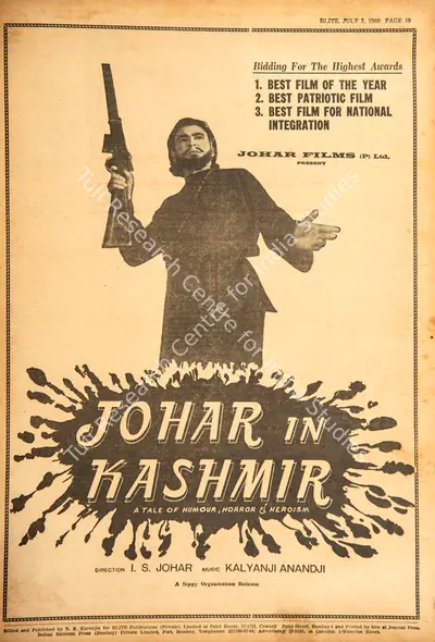 Johar in Kashmir , 1966, Film Review