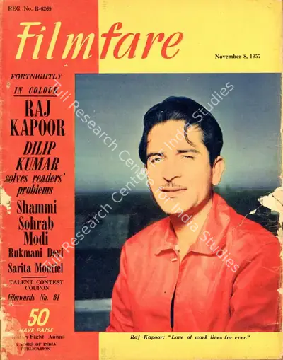 C.R. Mandy (Editor), Filmfare, 1957, Magazine