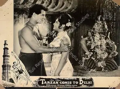 Surinder Kapoor (Producer), Tarzan Delhi Me, 1965, Lobby Card
