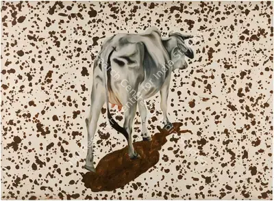 Subodh Gupta (Artist), Gauri #1, 2000, Painting