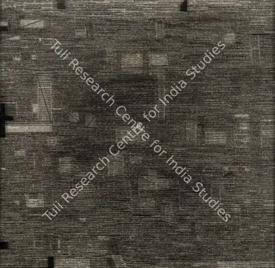 Rameshwar Broota (Artist), Mapping Space I, 2018, Painting