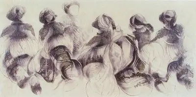 Vrindavan Solanki (Artist), Untitled, 1981, Painting