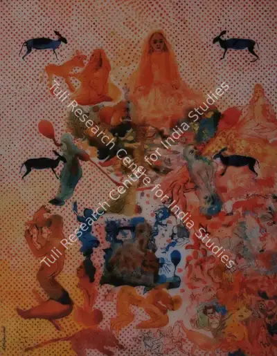 Nalini Malani (Artist), The Alice Series, 2005, Painting