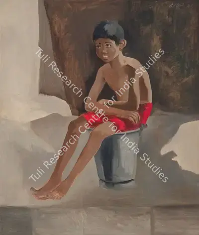 B. Vithal (Artist), Untitled, 1986, Painting
