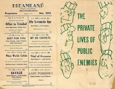 Hugo Fregonese (Director), My Six Convicts, 1952, Handbill