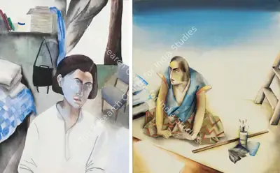 Anju Dodiya (Artist), Untitled, 1990, Painting