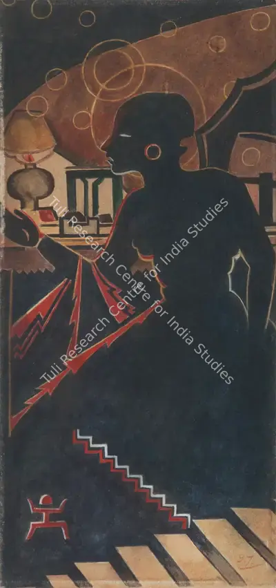 Gaganendranath Tagore (Artist), Untitled, 1919, Painting