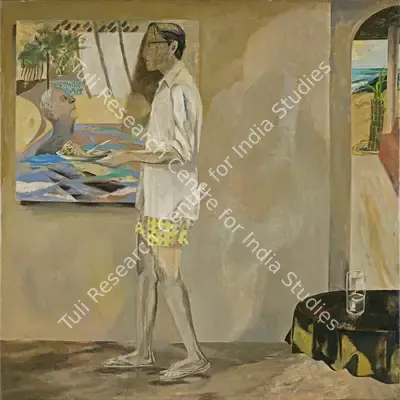 Atul Dodiya (Artist), Untitled, 1986, Painting