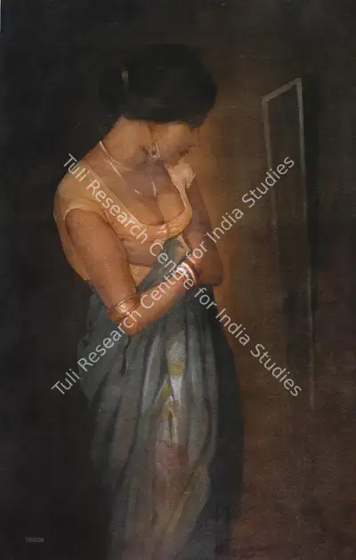 Hemendranath Mazumdar (Artist), Untitled, Painting