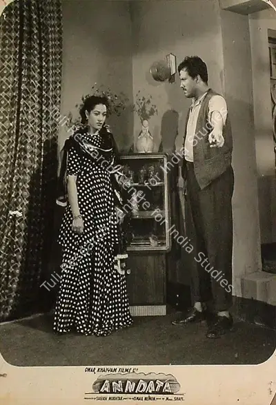 Sheikh Mukhtar (Producer), Anndata, 1952, Lobby Card