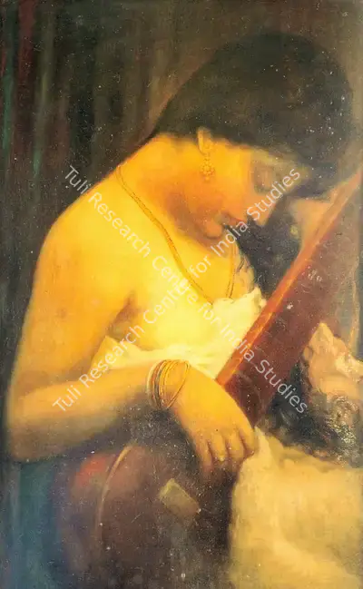 Hemendranath Mazumdar (Artist), Music, Painting