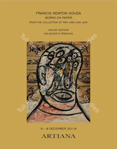 Artiana (Auction House), Francis Newton Souza, 2019, Auction Catalogue