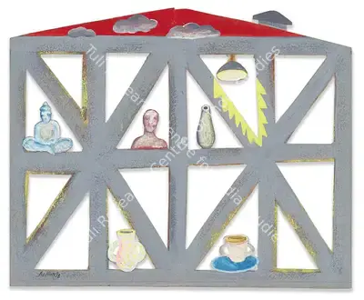 Ashim Purkayastha (Artist), Untitled, 1998, Painting