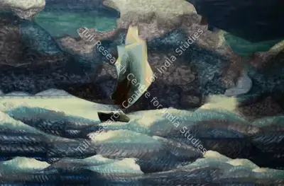 Sabavala, Jehangir (Artist). Storm III. Oil on canvas, 1988 | Painting | FineArts | 00897198