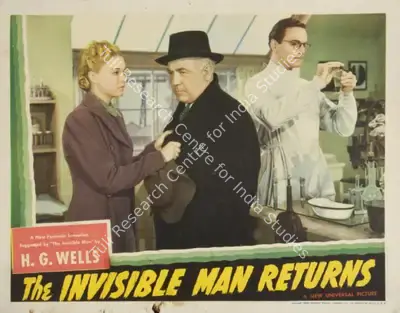 Milton Krasner (Cinematographer), The Invisible Man Returns, 1940, Lobby Card
