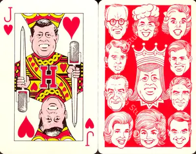 Kennedy Kards, 1963, Playing Cards