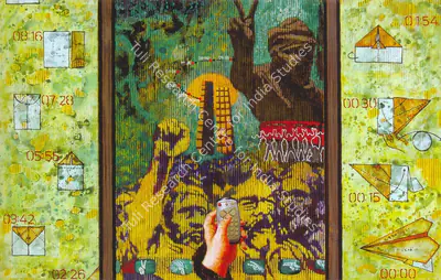 Chhatrapati Dutta (Artist), Twin Tower Chocolate, 2004, Painting