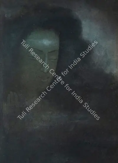 Nandalal Bose (Artist), Untitled (Shiva), 1932, Painting