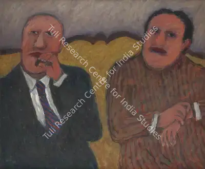 Ambalal, Amit (Artist). Worlds Apart, n.d. | Painting, Sa.Onl/14.06.18, 2018 · Saffronart