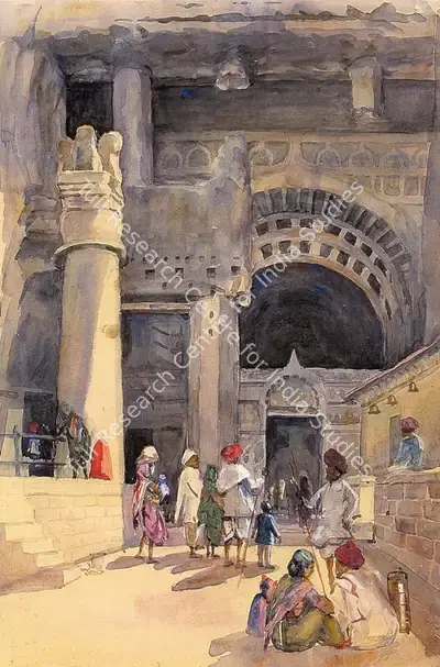 N.R. Sardesai (Artist), Untitled, Painting