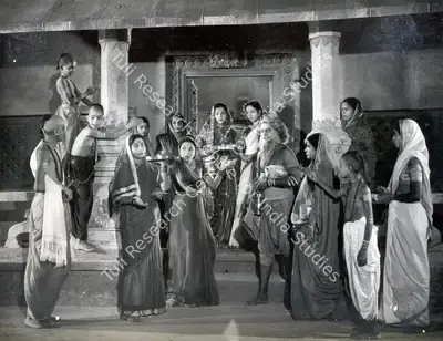 Dhirubhai Desai (Producer), Shuk Rambha, 1953, Photographic Still