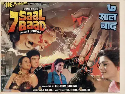 S.U. Saiyed (Director), Saat Saal Baad, 1987, Song-Synopsis Booklet
