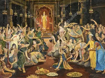 Dhurandhar, M.V. (Artist). Untitled, 1940 | Painting, So.NeY/17.03.25, 2025 · Sotheby's
