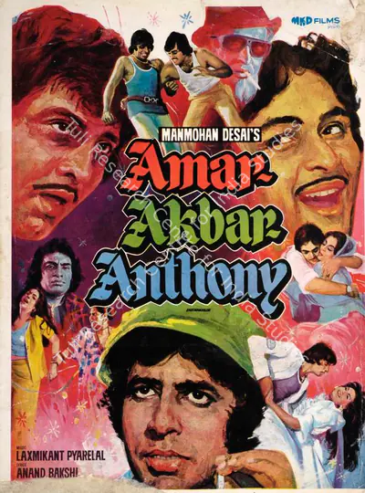 Manmohan Desai (Producer), Amar Akbar Anthony, 1977, Song-Synopsis Booklet