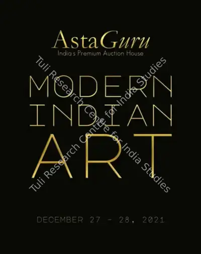 Asta Guru (Auction House), Modern Indian Art, 2021, Auction Catalogue