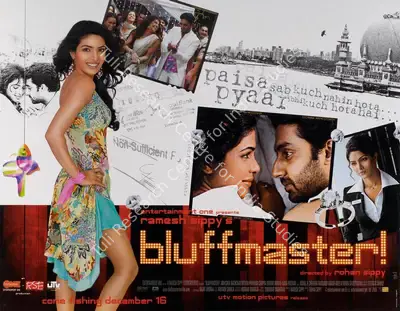 Ramesh Sippy (Producer), Bluffmaster, 2005, Lobby Card