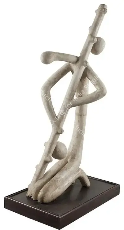 Dhanraj Bhagat (Artist), Untitled (Musician), Sculpture