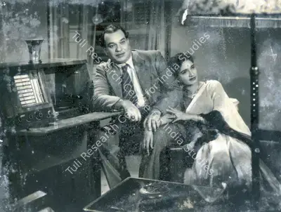 Nitin Bose (Director), Amar Saigal, 1955, Photographic Still