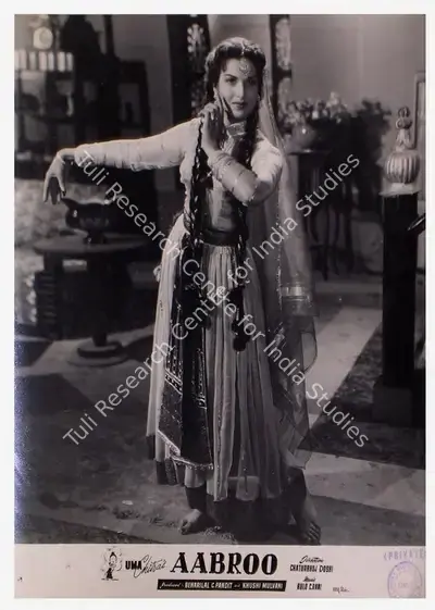Khushi Mulvani (Producer), Aabroo, 1956, Lobby Card