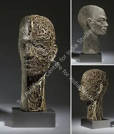 Dhananjay Singh (Artist), Behind The Layers-2 (Variation 1), 2012, Sculpture