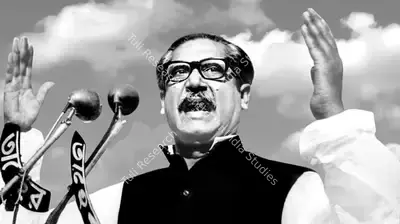 Unknown (Photographer). Sheikh Mujibur Rahman. | Contemporary Photograph | IndoWorld | 00675736