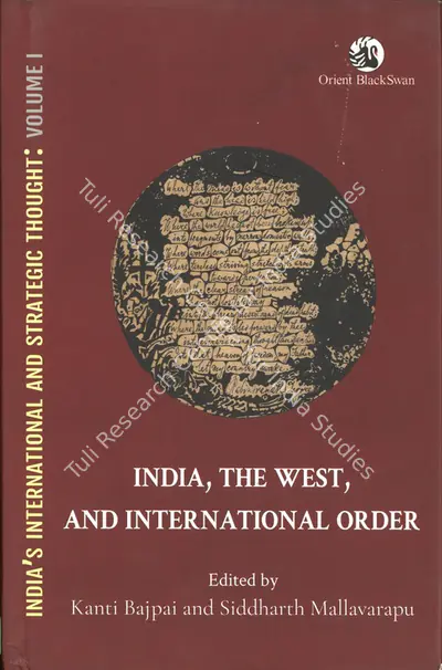 Kanti Bajpai (Editor), India, The West, and International Order, 2019, Edited Book