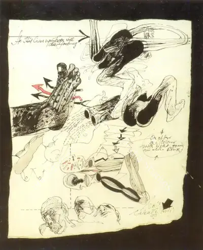 Sunil Das (Artist), Untitled, 1993, Painting