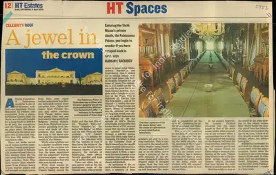 Radhika Sachdev (Reporter), A Jewel In the Crown, 2003, Newspaper Clipping