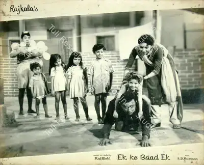 G Kale (Cinematographer), Ek Ke Baad Ek, 1960, Lobby Card