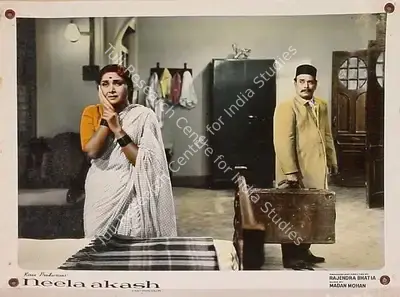 Rajendra Bhatia (Producer), Neela Akash, 1965, Lobby Card