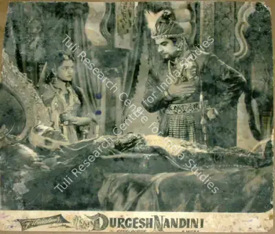 S. Mukerjee (Producer), Durgesh Nandini, 1956, Lobby Card