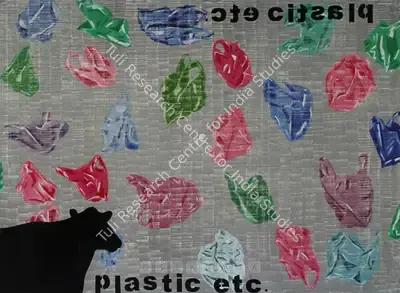 Anjum Singh (Artist), Plastic Etc., 2005, Painting