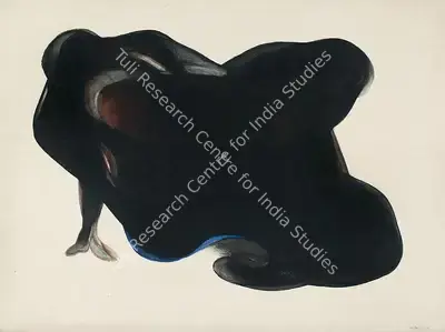 Jeram Patel (Artist), Untitled, 1986, Painting