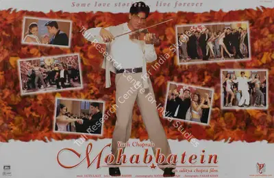 Yash Chopra (Producer), Mohabbatein, 2000, Lobby Card
