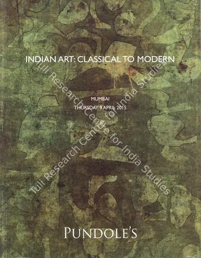 Pundole (Auction House). Indian Art - Classical to Modern. 09 April 2015, Mumbai | Auction Catalogue | EconomicsArt | 00862200
