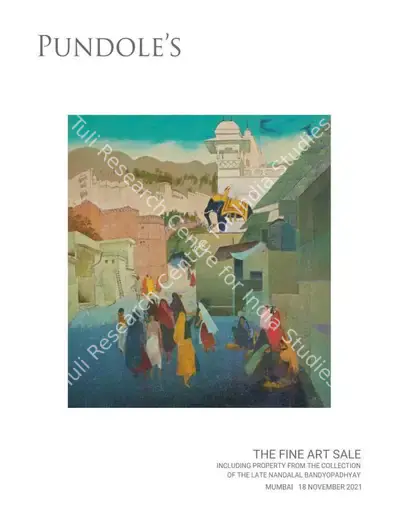 Pundole (Auction House), The Fine Art Sale, 2021, Auction Catalogue