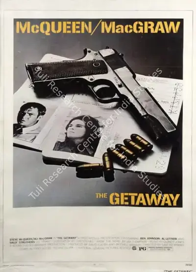 Mitchell Brower (Producer), The Getaway, 1972, Poster
