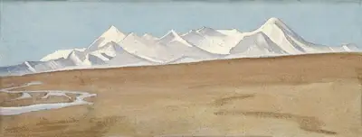 Roerich, Nicholas (Artist). Tangla Chain, 1928 | Painting, So.NeY/17.03.25, 2025 · Sotheby's